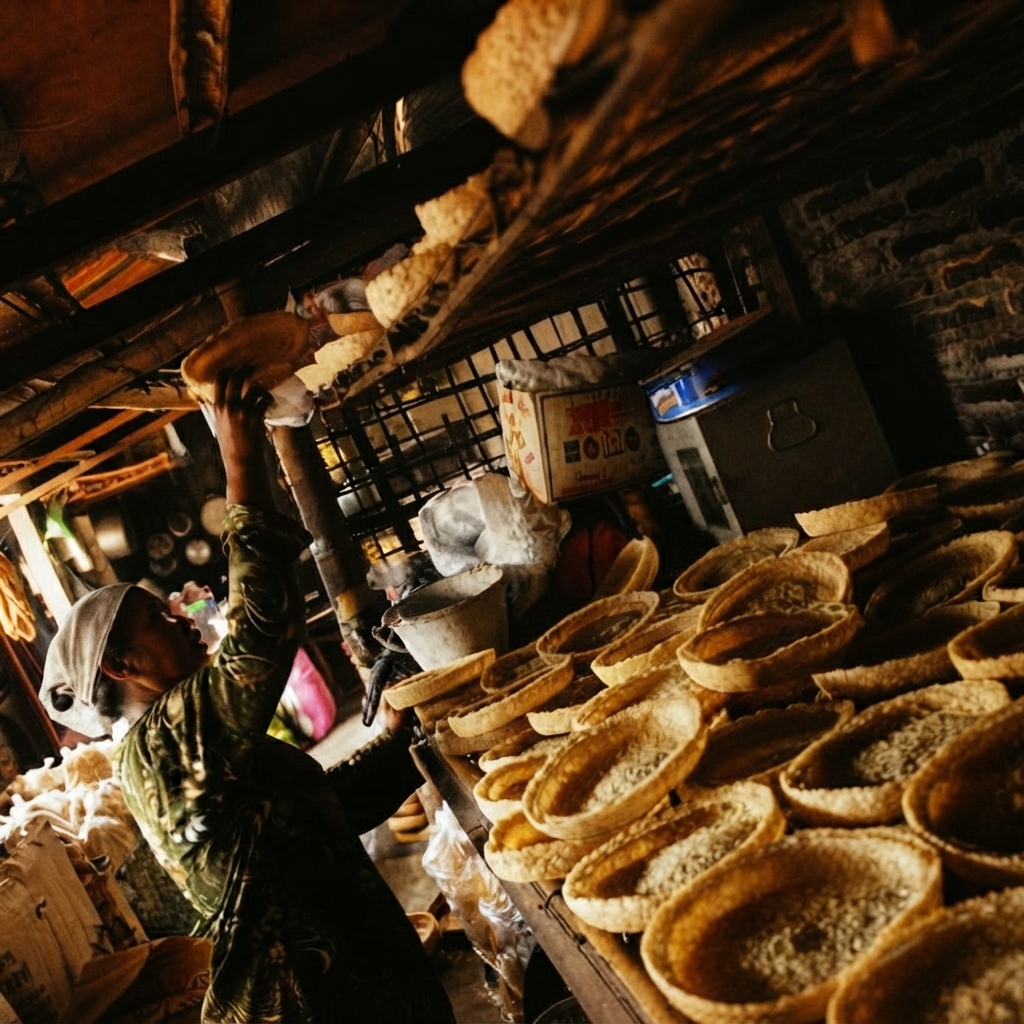 Pembuat Intip Tradisional